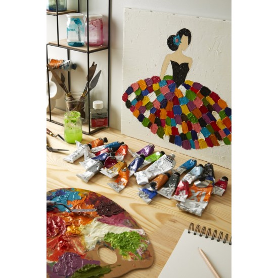 Set 30 Colors + Brush 20m XL Studio Oil Paintl / Pebeo